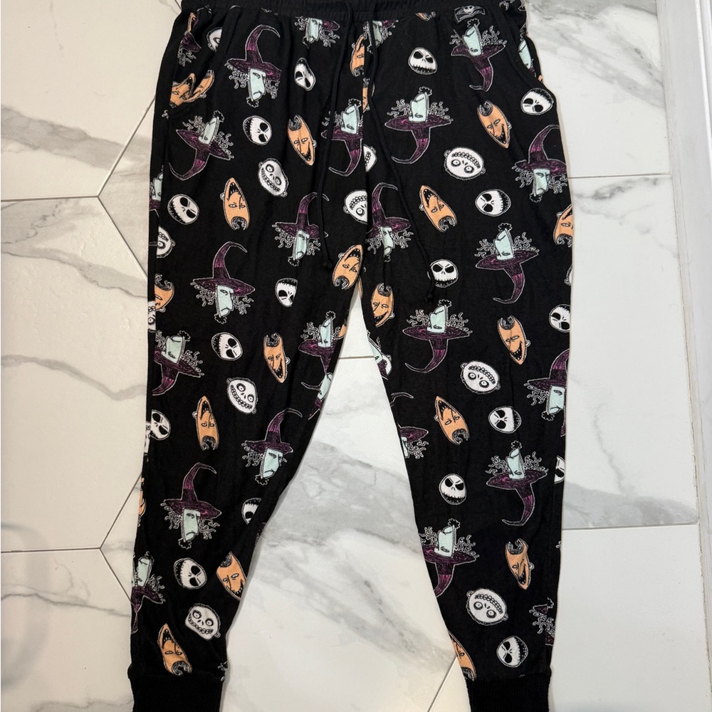 Disney Black Nightmare Before Christmas Pajama Pants